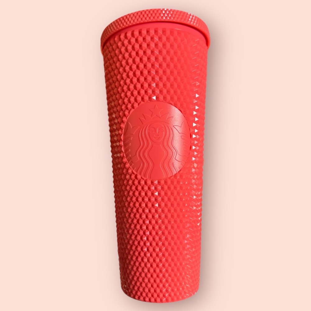Starbucks Summer 2022 Dragonfruit Studded Venti 24 oz. Tumbler- NO STRAW